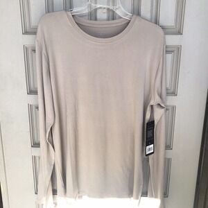 Layers Mens Sleepwear T Shirt SzL MSRP $42 Long Sleeves Poly/Spandex NWT